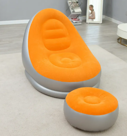 Sofa Inflable + Reposa Pies PREMIUM