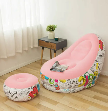 Sofa Inflable + Reposa Pies PREMIUM