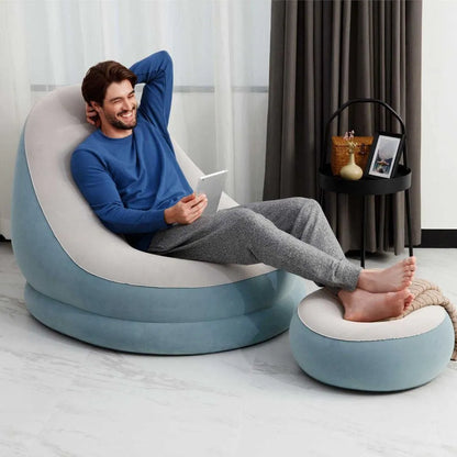 Sofa Inflable + Reposa Pies PREMIUM